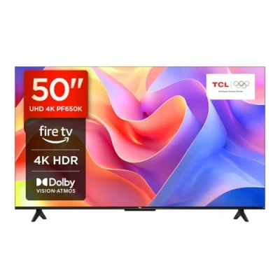Image of TCL 50PF650K 50 inch 4K Ultra HD, HDR TV, Smart LED Fire TV (Dolby Vision, Dolby Atmos, DTS, 10, Alexa built in, Airplay2, Miracast)
