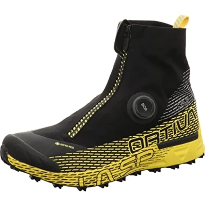 Image of La Sportiva Cyklon Cross GTX Trail running shoes, Men&#039;s, Size: 10, Black/yellow Textile/synthetics
