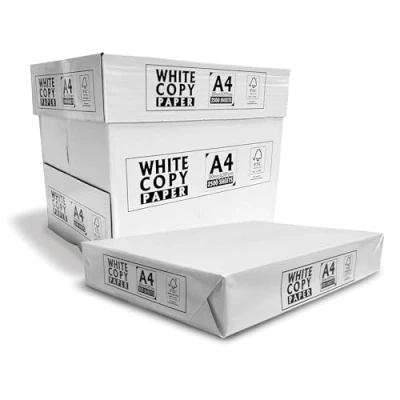 Image of JeeJaan® 500 Sheets Premium White A4 Paper 210 x 297mm of 75gsm Copier Bright Office Printer Stronger Sharper