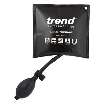 Image of Trend Air Wedge Lifting Tool for Door &amp; Window Installation, 135kg Capacity, WINBAG, Black