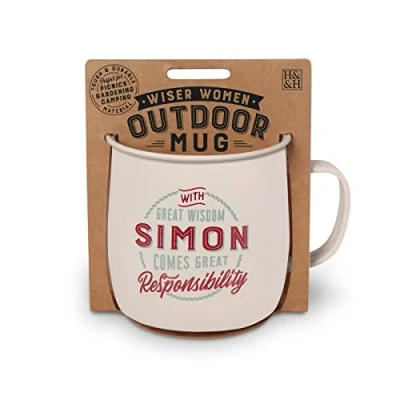 Image of History &amp; Heraldry Personalised Outdoor Mug (Simon)