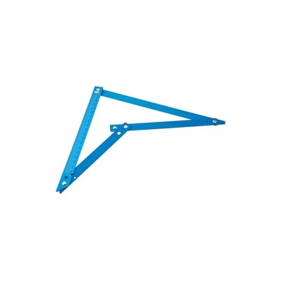 Image of OX Pro 1200mm Aluminium Folding Square, Carpenters Measuring Framing Square wih a Carry Case