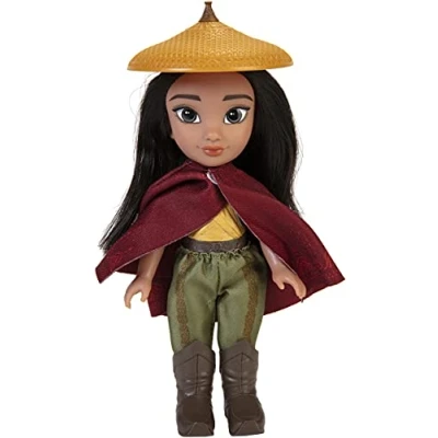Image of Disney Raya and The Last Dragon, 6 / 15cm Petite Doll Includes Iconic Outfit Film Inspired Hat For Added Play, Ideal Ages 3+