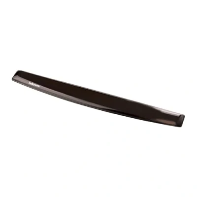 Image of Fellowes Crystals Gel Keyboard Wrist Rest, 8.4 x 53 3 cm, Black, 9112201