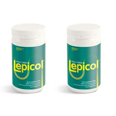 Image of Lepicol Original 3in1 Formulation Contains Psyllium Husk, Inulin and 5 Strains of Live Bacteria 350g (Pack 2)