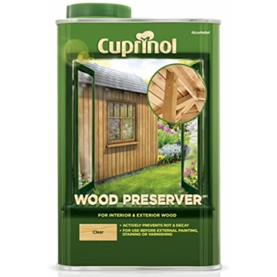 Image of Cuprinol Wood Preserver Clear 5L (394109)