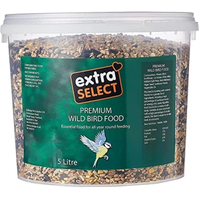Image of Extra Select Premium Wild Bird Food, 5 Litre