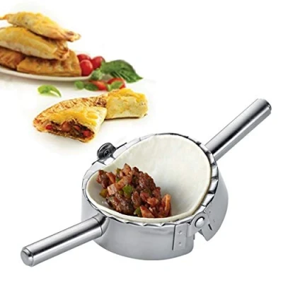 Image of Best Utensils Stainless Steel Ravioli Mould Pierogi Dumpling Maker Wrapper Pastry Dough Cutter Kitchen Accessories, 12 cm
