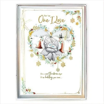 Image of Me To You Bear One I Love Giant Boxed Christmas Card