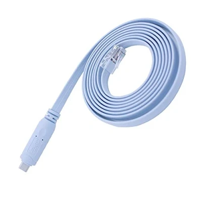 Image of Usb C Console Cable, To C,Usb Type Rj45 Cable For MacBook Laptops (FTDI RS232 Chip, 6Ft/1.8M)