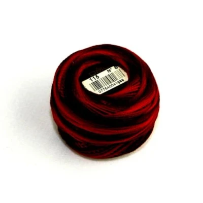 Image of DMC Cotton Perle Thread Size 8 115 per 10 Gram Ball