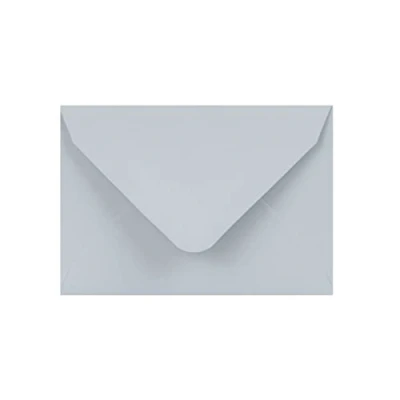 Image of C5 Coloured Envelopes for A5 Greeting Cards Wedding Invitations &amp; Crafts (162x229mm) Pack of 40 (Light Grey)