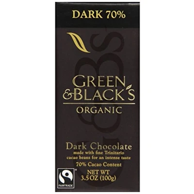 Image of Green &amp; Blacks 70% Dark Chocolate 1 X 90G