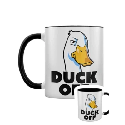 Image of Grindstore Duck Off Black Inner 2 Tone Mug