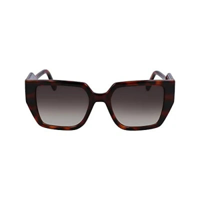 Image of KARL Lagerfeld Sunglasses, Women&#039;s, Size: 52, Tortoise