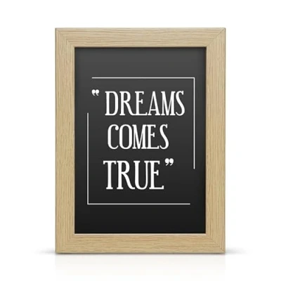 Image of A3(420X297) mm Oak Wood Effect Photo Frame, Poster size Picture Frames For Wall Mount 420x297mm Frame
