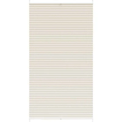 Image of vidaXL Plisse Blind 110x200cm Creme