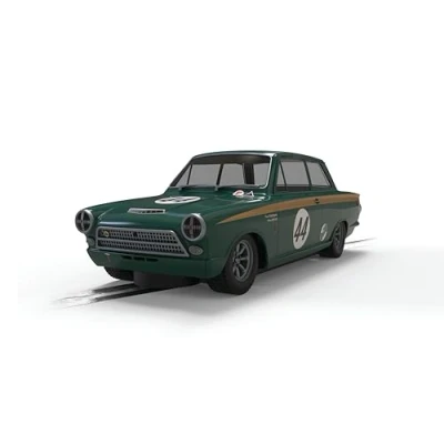 Image of Scalextric C4540 Ford Lotus Cortina Goodwood 2023 Andrew Jordan + David Dickenson Cars Touring for ages 3 Years