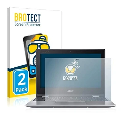 Image of brotect Screen Protector Anti Glare compatible with Acer Chromebook Spin 311 (2 Pack) Matte, Fingerprint Protection Film