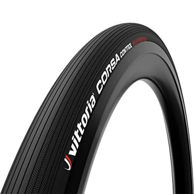 Image of Vittoria Corsa Control Fold G2.0 Tyre: Full Black 700X25C