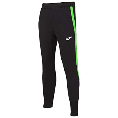Image of Joma Advance Men&#039;s Sports Trousers, Mens, Track Pants, 102233, Black Fluorescent Green, 5XS