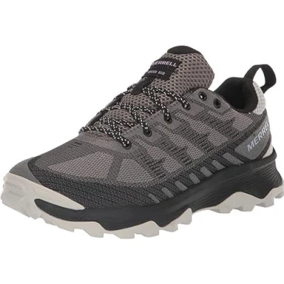 Image of Merrell Women&#039;s Speed Eco Wp Charcoal/Orchid Sneaker, 5 UK