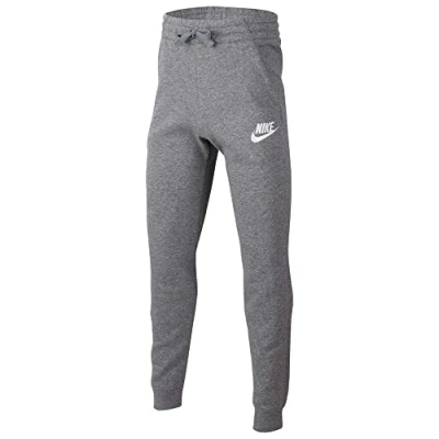 Image of Nike Sportswear CLUB PANT Tracksuit bottoms for kids, Size: 8 9y, Carbon heather/cool grey/white