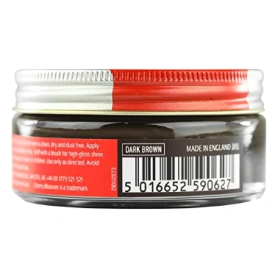 Image of Cherry Blossom Footwear Renovating Shoe Cream Care Product, Dark Brown, 50ml