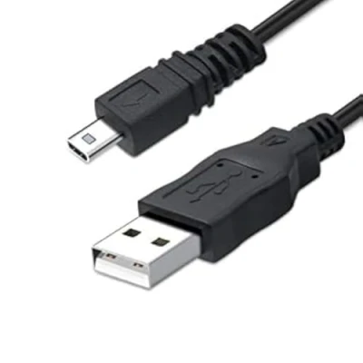 Image of DragonTrading Replacement Compatible UC E6 USB Cable for Panasonic Lumix DMC GX7 / LZ30 GF6 Series Camera Fast Data Transfer &amp; Secure Connection Accessories