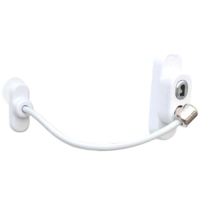 Image of Penkid Safety Window Restrictor (Single, White)