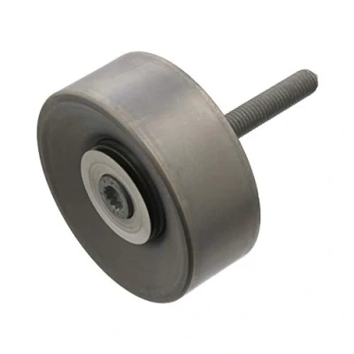 Image of 06E903341E, 06E903341H, 6E903341E, 6E903341H Idler Pulley FEBI BILSTEIN 37979 with screw AUDI: A5 B8 Sportback, A4 Avant, A6 C7 Avant