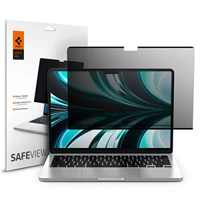Image of Spigen SafeView Privacy Filter Screen Protector for MacBook Air 13 inch (M4 2025 / M3 2024 M2 2022)