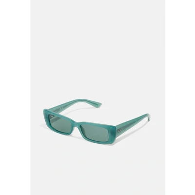 Image of Ray Ban TERU Unisex Sunglasses, Size: 54, Algae green/petrol green