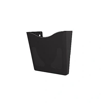 Image of Deflecto 6 Pack Graphite Portrait A4 Wall Mounted Document Holder Sign Leaflet Letter Rack Display Stands Poster Menu Holders