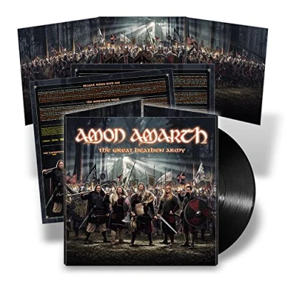 Image of Amon Amarth The Great Heathen Army 2022 UK vinyl LP 3984 16003 1