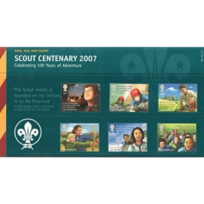 Image of 2007 Scouting Stamps in Presentation pack