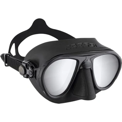 Image of Cressi Calibro Diving Mask Black/HD Lens, Uni