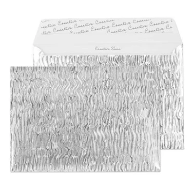 Image of Blake Envelopes Creative Shine 43EF393 Briefumschlag Metallisch Mit Holo Effekt Haftklebung Metallwelligkeit C5 162 x 229 mm 140g/m² 10 Stück