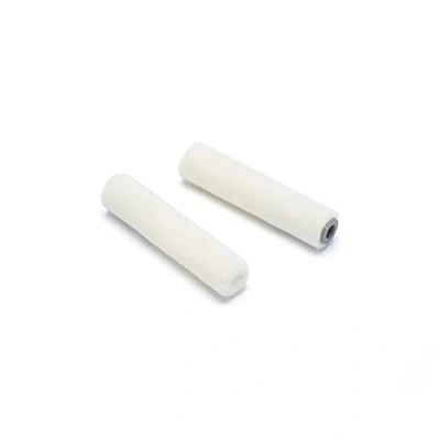 Image of Harris Seriously Good Woodwork Stain &amp; Varnish Mini Roller Sleeves 2 Pack 4&quot;