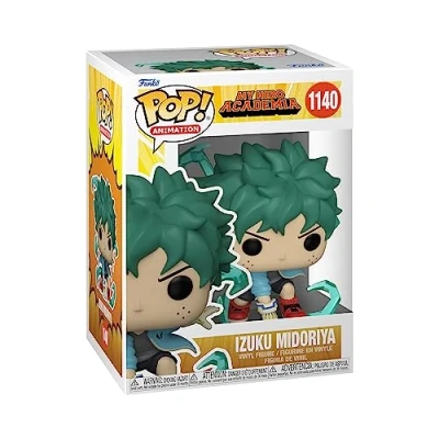 Image of Funko Pop! Animation: My Hero Academia (MHA) Izuku Midoriya Deku With Gloves Collectable Vinyl Figure Gift Idea Official Merchandise Toys for Kids &amp; Adults Anime Fans