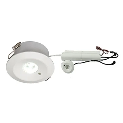 Image of KnightsBridge 230V IP20 3W LED Emergency Downlight (maintained/non maintained) 3000K