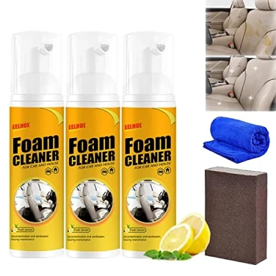 Image of All Around Master Foam Cleaner, Multifunctional Car Cleaner Purpose, for Car, Multi Purpose (3Pcs,30ml)