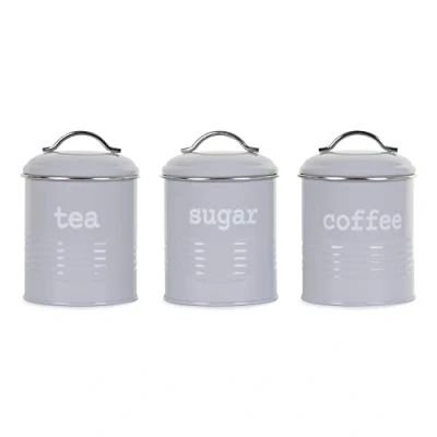 Image of Apollo Canister Rnd Set3, Grey