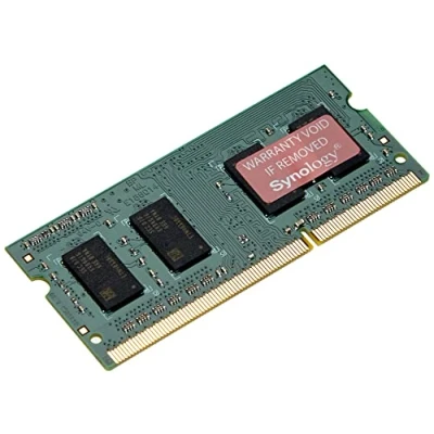 Image of Synology DDR3L module 4 GB SO DIMM 204 pin 1866 MHz / PC3L 14900 1.35 V unbuffered non ECC for Disk Station DS718+