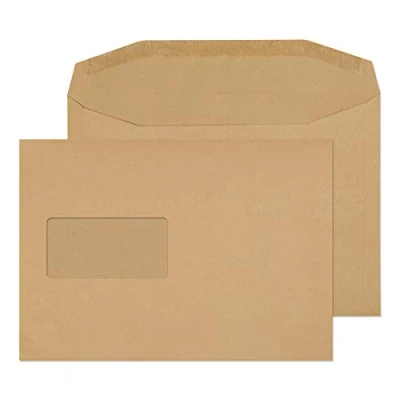 Image of Purely Everyday Mailer Gummed Manilla Window C5++ 162X238MM 80GSM Box of 500