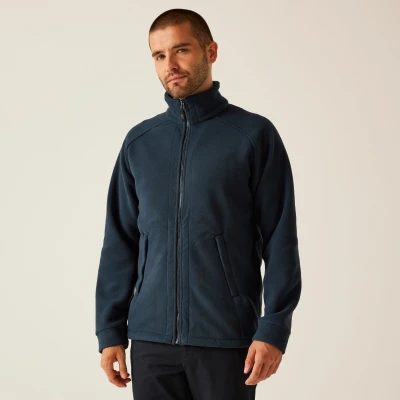 Image of Regatta Professional Men&#039;s Quick Drying Sigma Heavyweight Full Zip Fleece Dark Navy, Size: Xxl