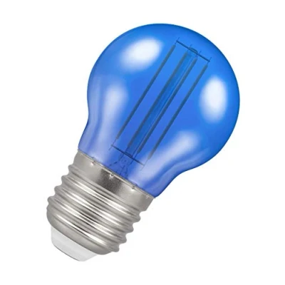 Image of Crompton LED Filament Round 4.5W Blue ES E27
