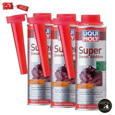 Image of WOL Diesel Additive Injector Cleaner Liqui Moly Super 250ml Fuel System DPF 1806 Particulate Filter (3 UNIT)