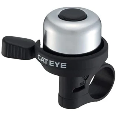 Image of CatEye PB 100AL Wind Bell Silver: Clear sound, lightweight, sleek silver design