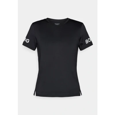 Image of Björn Borg Basic Tshirt, Women&#039;s, Size: 14, Black beauty